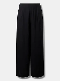 High-Rise Pull-On Wide-Leg Pant