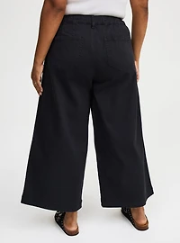 Weekend Wide Leg Ankle Crop Pants