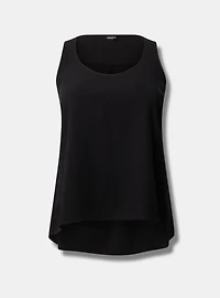 Hi-Low Challis Tank Top