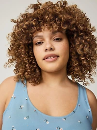 Hi-Low Challis Tank Top
