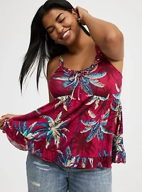 Tiered Ruffle Babydoll Top