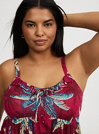 Tiered Ruffle Babydoll Top