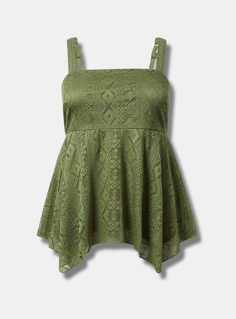 Babydoll Hanky Hem Tank