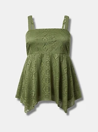 Babydoll Hanky Hem Tank