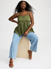 Babydoll Hanky Hem Tank