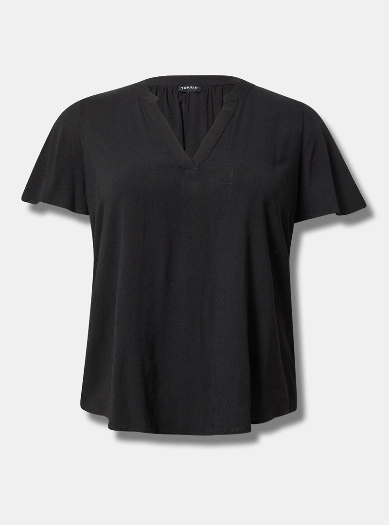 Flutter Sleeve Top