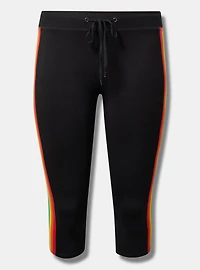 Pedal Pusher Side Stripe Legging