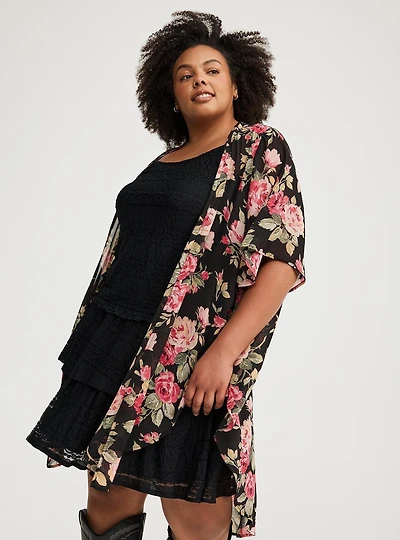 Shirttail Kimono