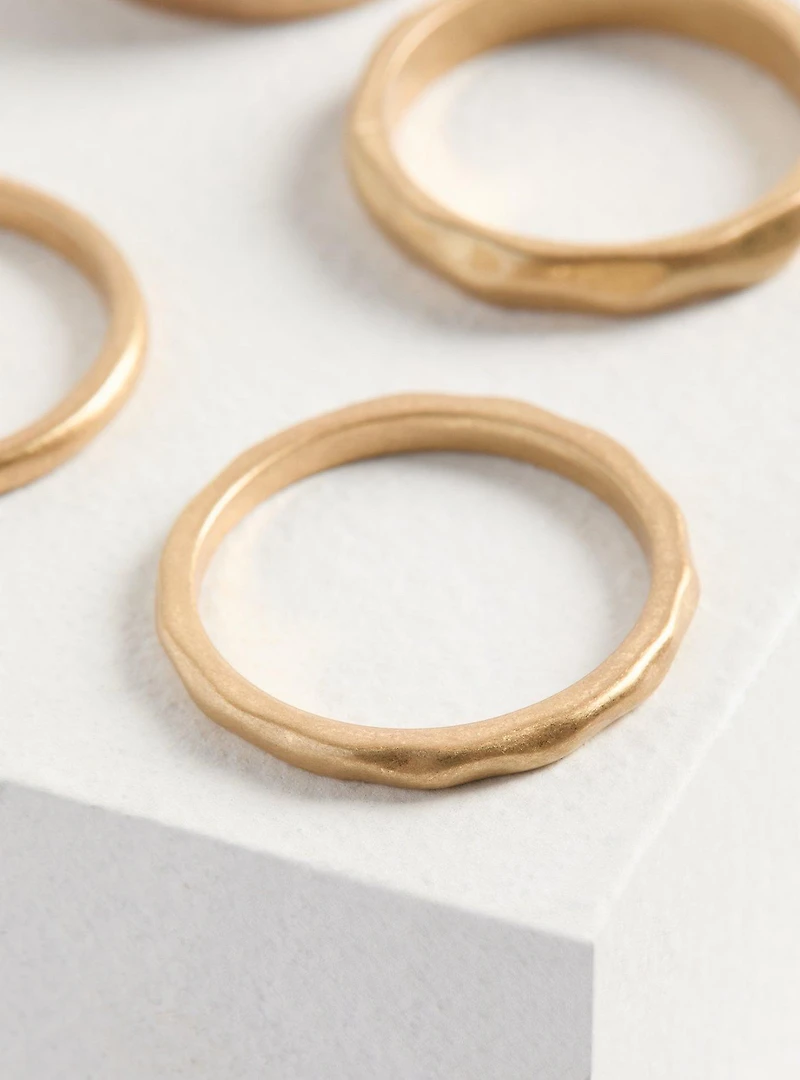 Stone Ring Set
