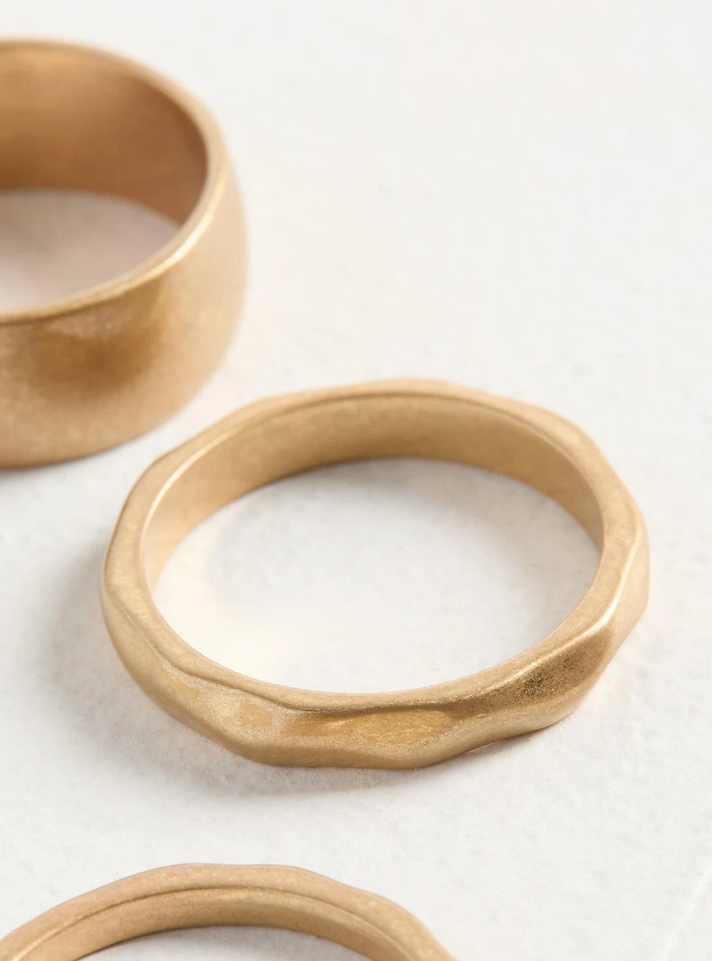 Stone Ring Set
