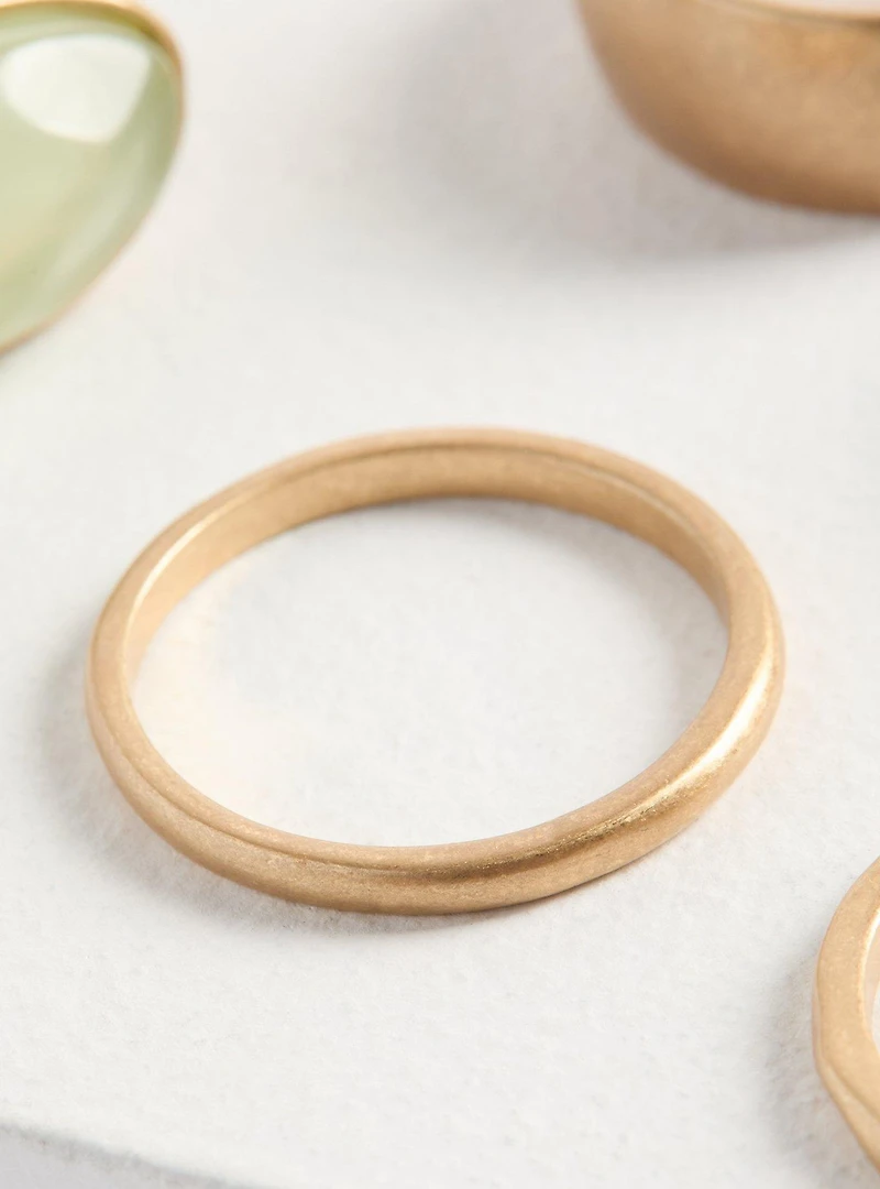 Stone Ring Set
