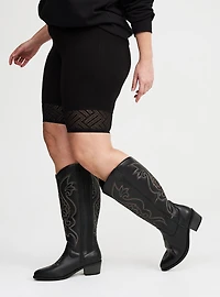 9'' Lace Detail Bike Short