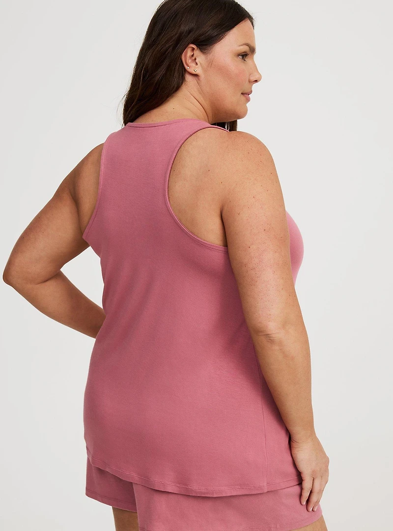 Super Soft Jersey Racerback Sleep Tank