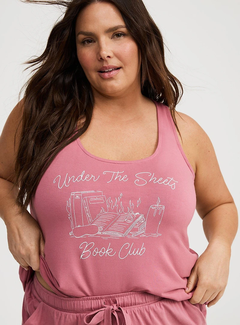 Super Soft Jersey Racerback Sleep Tank