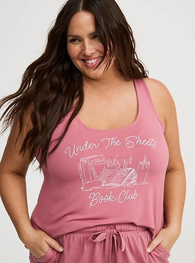 Super Soft Jersey Racerback Sleep Tank