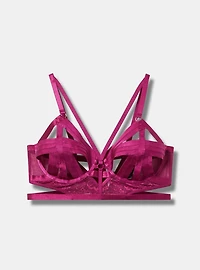 Strappy Vixen Elastic Underwire Bra