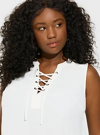 Harper Sleeveless Pullover Blouse