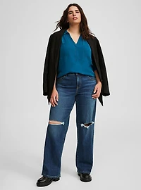Harper Collared 3/4 Sleeve Blouse