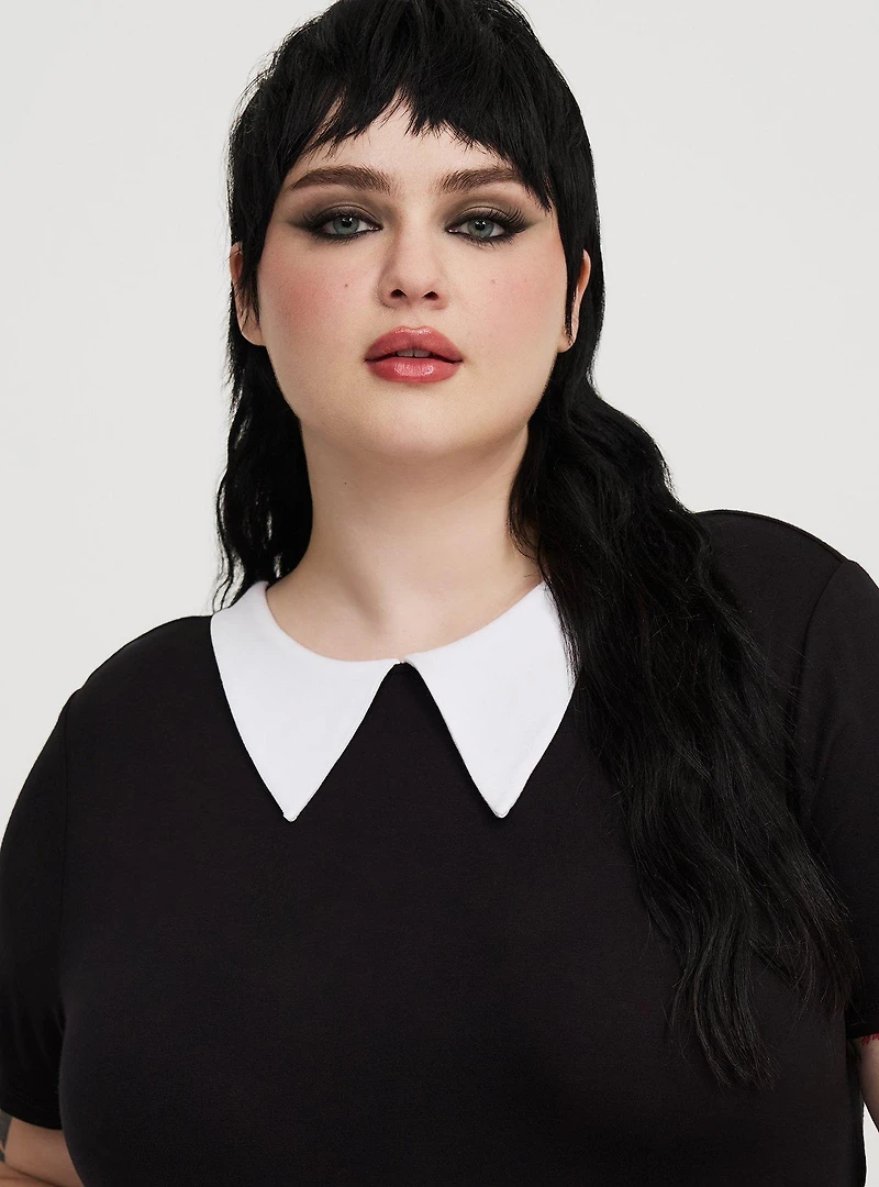 Halloween Collared Skater Dress