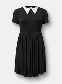 Halloween Collared Skater Dress