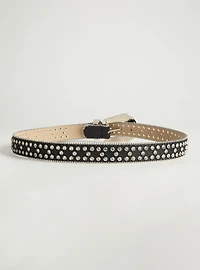 Studded Glitter Belt