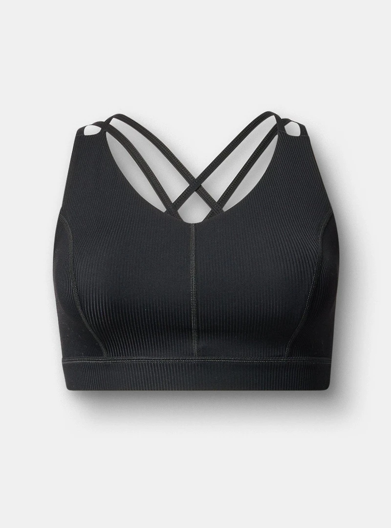 Low Impact Wireless Rib Active Bra