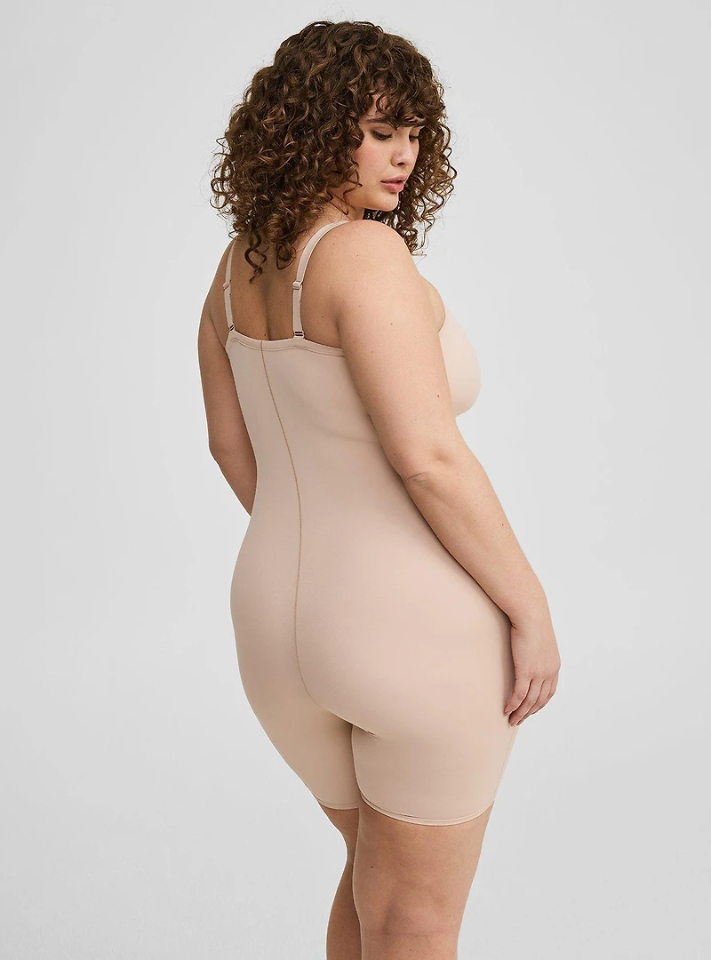 Smoothing Full Body Mid-Thigh Bodysuit