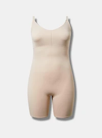 Smoothing Full Body Mid-Thigh Bodysuit