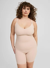 Smoothing Full Body Mid-Thigh Bodysuit