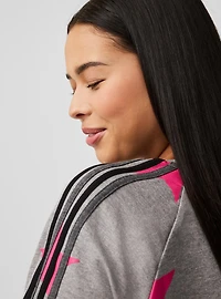 Everyday Fleece Active Striped Sweatshirt