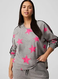 Everyday Fleece Active Striped Sweatshirt