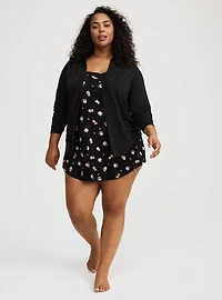 Hooded Lounge Cardigan