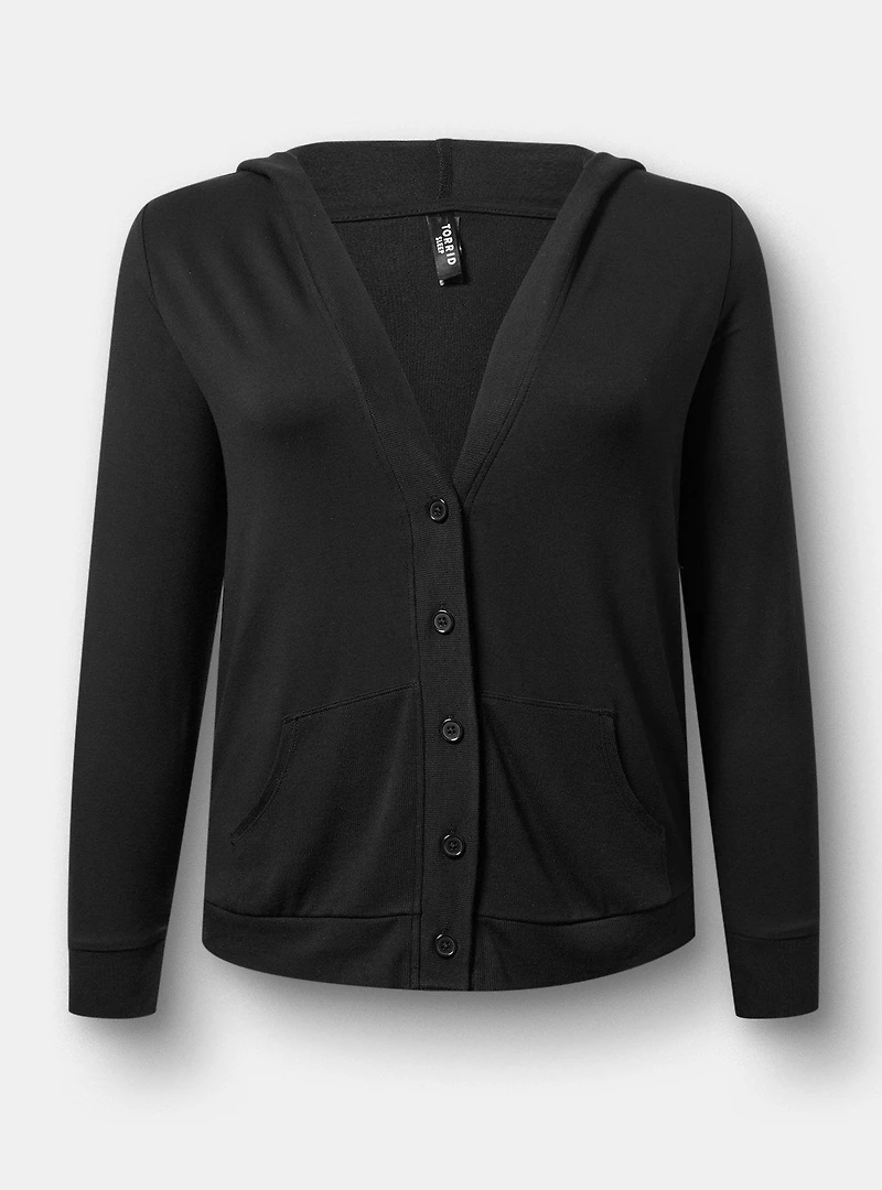 Hooded Lounge Cardigan