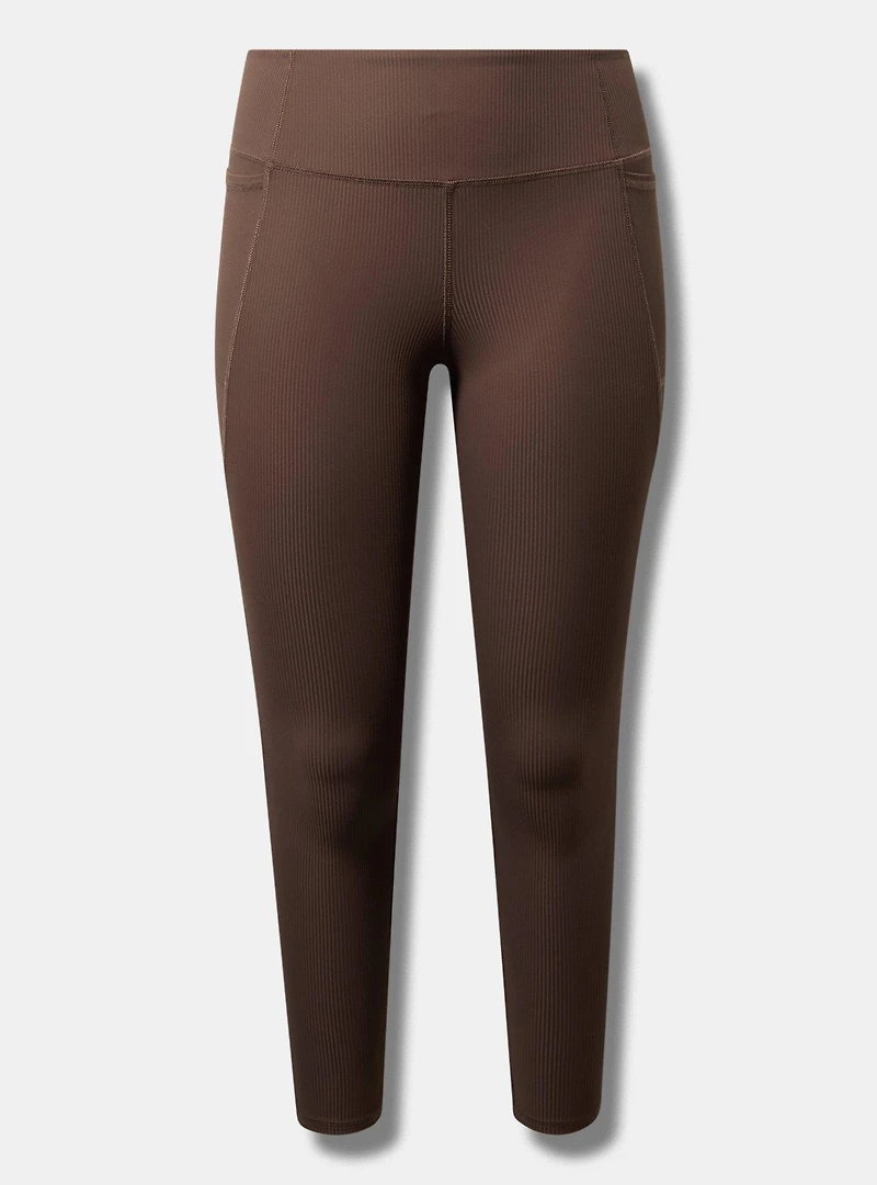 Performance Rib Full Length Active Legging