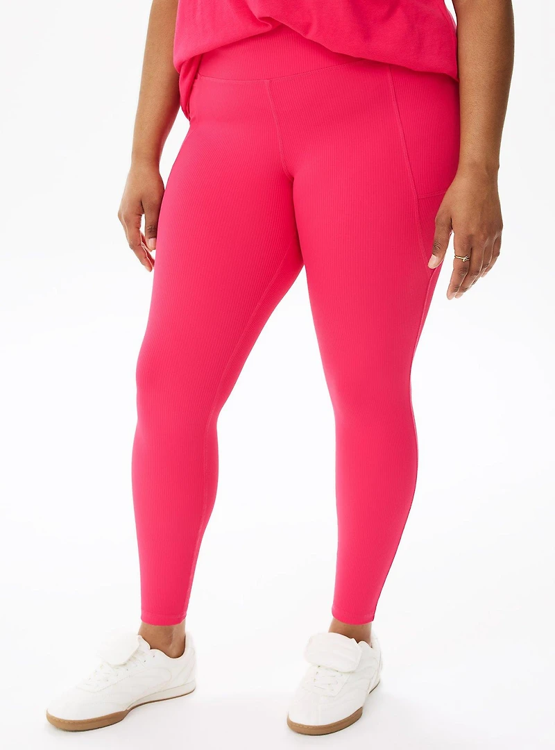 Performance Rib Full Length Active Legging