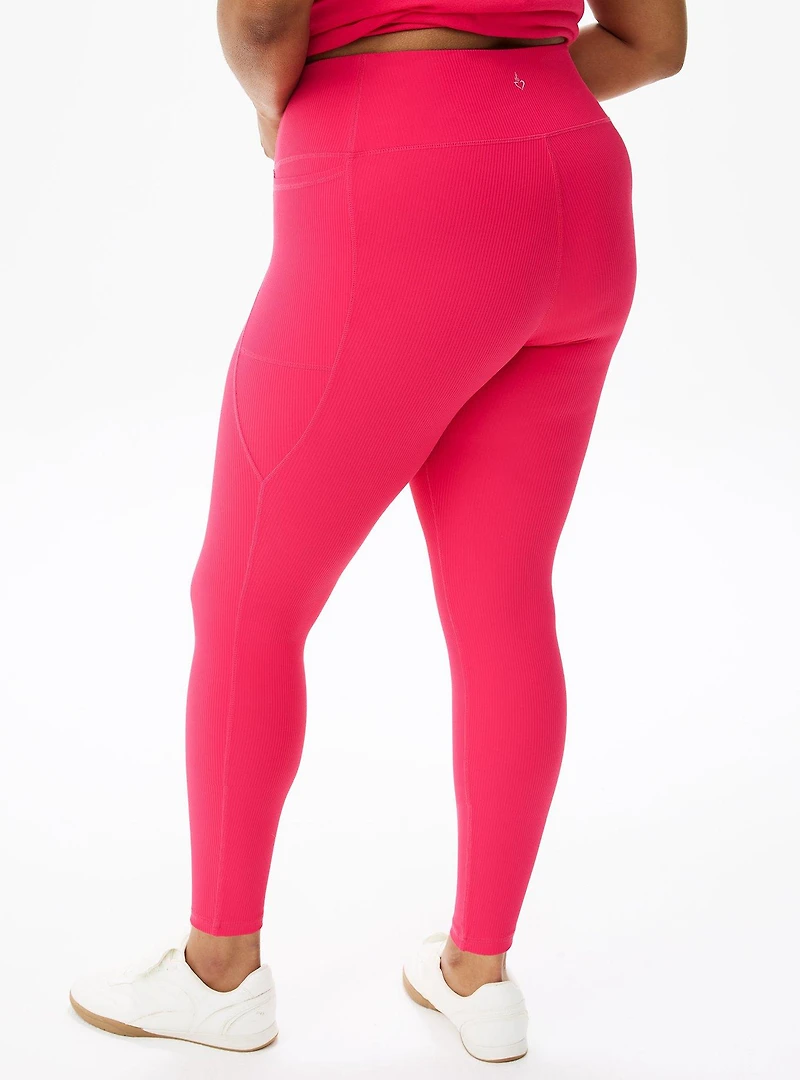 Performance Rib Full Length Active Legging
