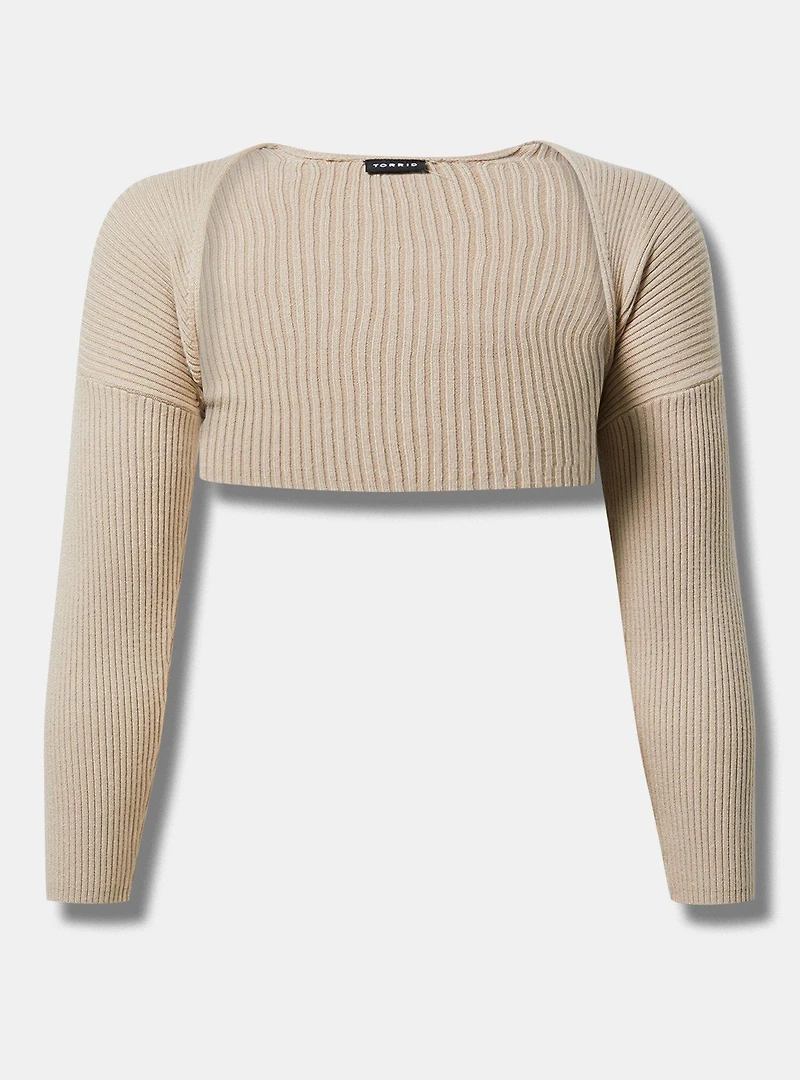 Crop Bolero Shrug