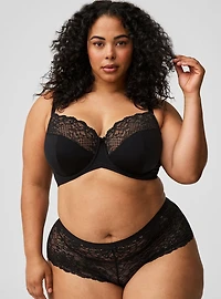 Full-Coverage Unlined Bra