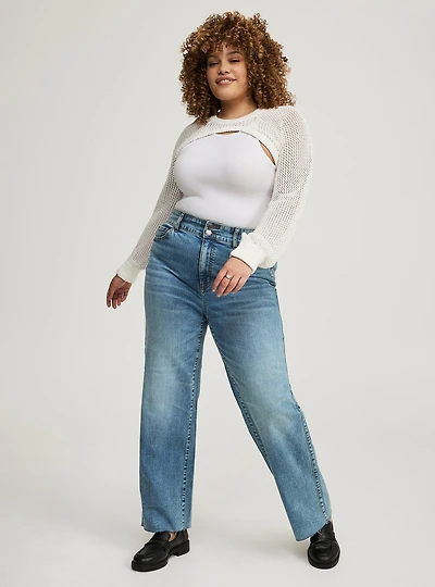High-Rise 90s Straight Jean
