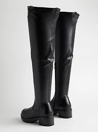 Flat Stretch Over The Knee Boot (WW)