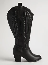 Heeled Western Knee Boot (WW)