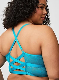Aria Lace Strappy Wireless Bralette