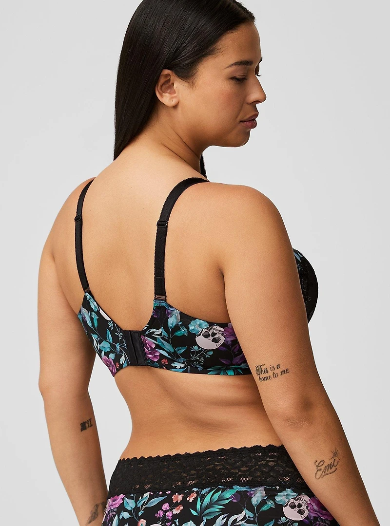 Lightly Lined Strappy T-Shirt Bra