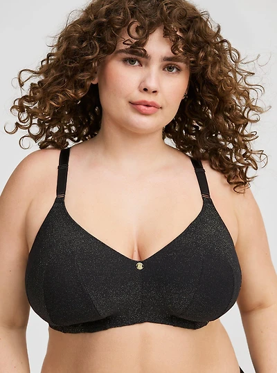 Everyday Wire Free Lightly Lined Shine Bra with 360° Back Smoothing