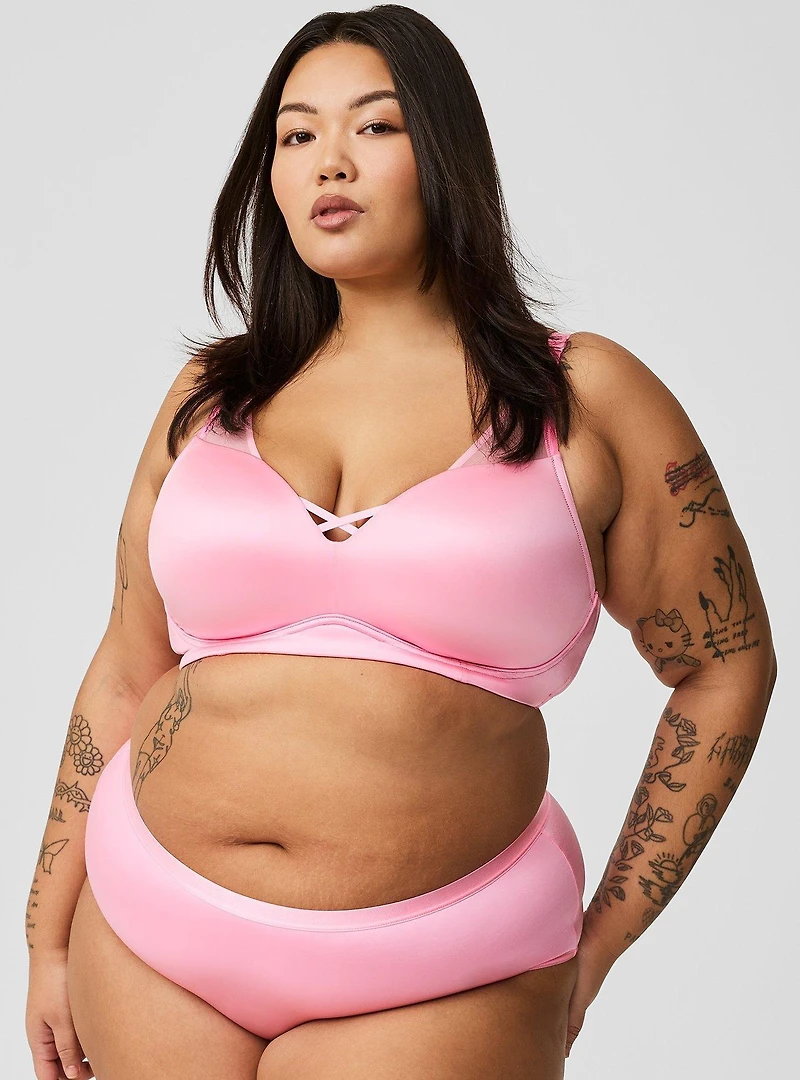 Wire-Free Push-Up Bra Shine
