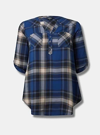 Harper Challis 3/4 Sleeves Tunic