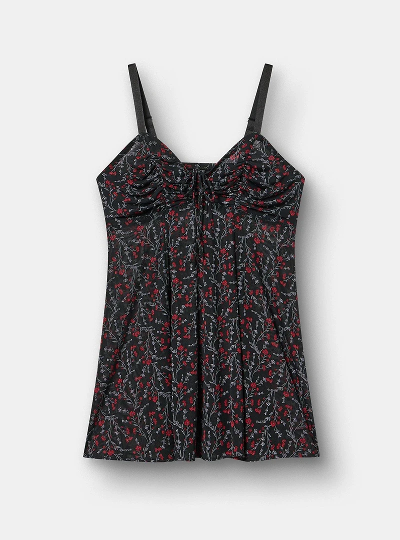 Mesh Fit & Flare Wireless Babydoll