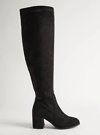 Block Heel Over The Knee Boot (WW)