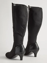 Kitten Heel Knee Boot (WW)