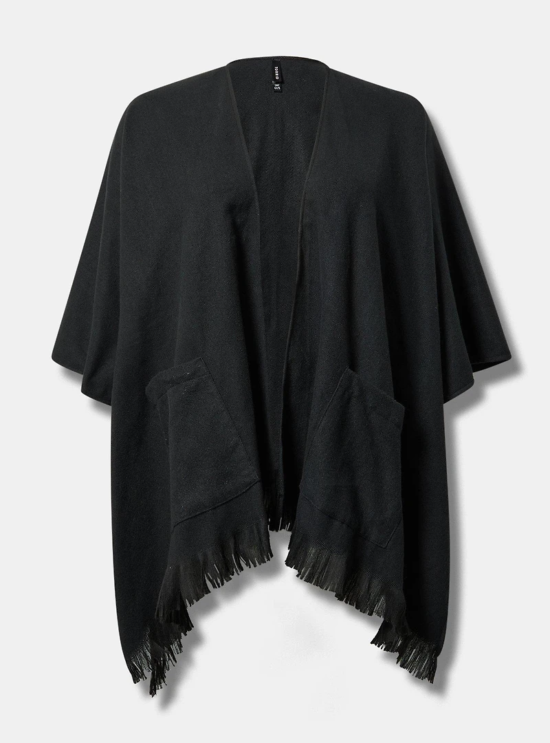 Woven Pocket Ruana